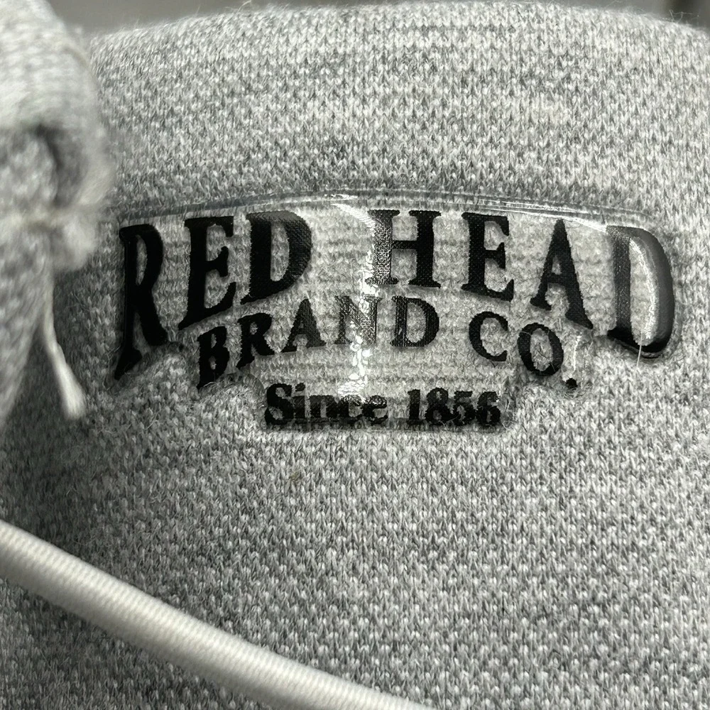 Red Head Brand Co. Men's 12 Slip On Light Gray‎ Loafer Shoes SC0716-FC